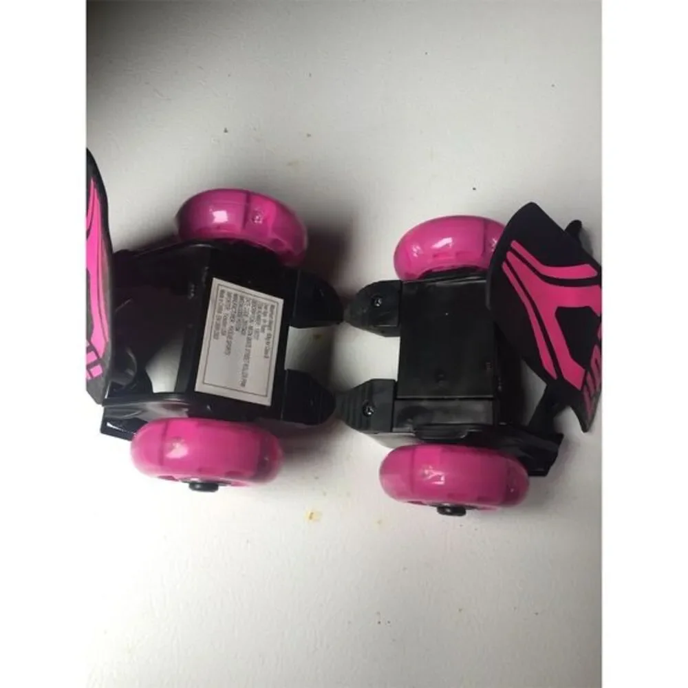 Yvolution Neon Vybe LED Light-Up Heel Skates‎ for Kids 6+